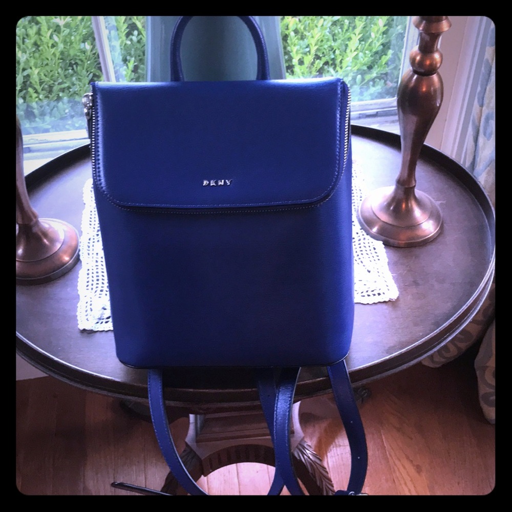 NWT DKNY Leather Backpack
